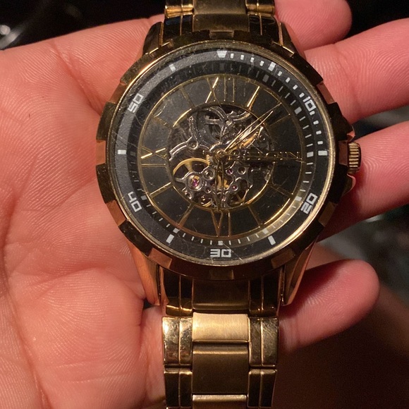 Men watch